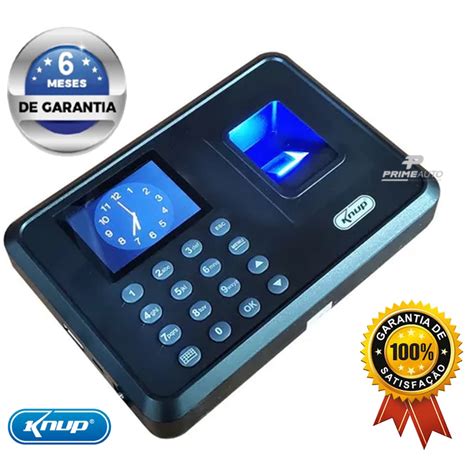 Relógio Biometria Ponto Eletrônico Knup Kp